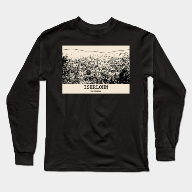 Iserlohn - Germany Long Sleeve T-Shirt by Lakeric