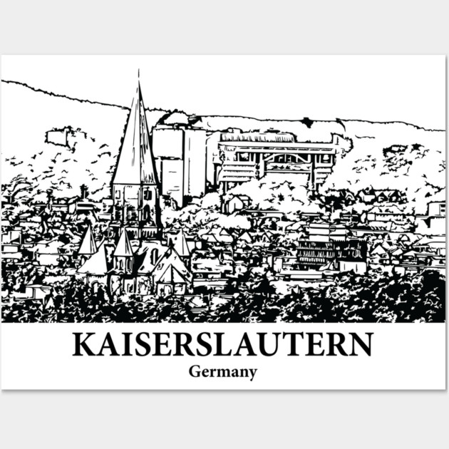 Kaiserslautern - Germany Wall Art by Lakeric