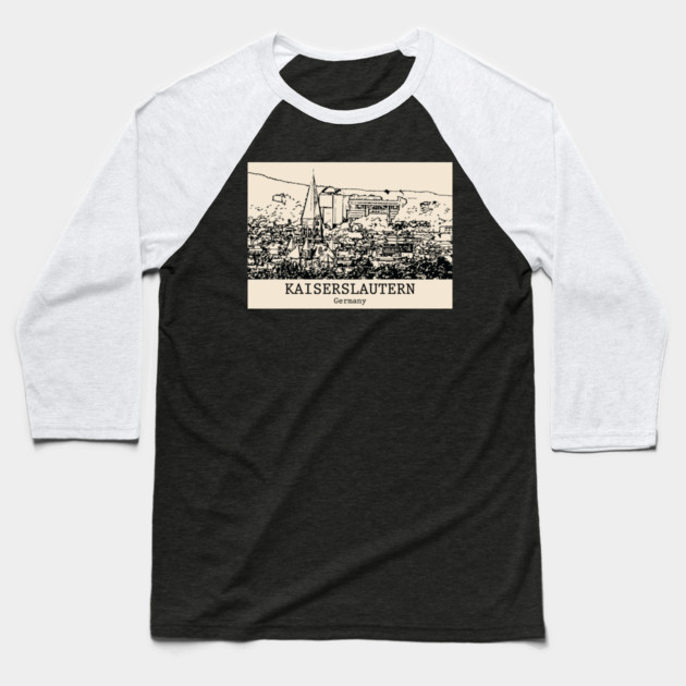 Kaiserslautern - Germany Baseball T-Shirt by Lakeric