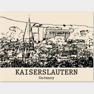 Kaiserslautern - Germany Posters and Art