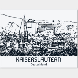 Kaiserslautern - Deutschland Posters and Art