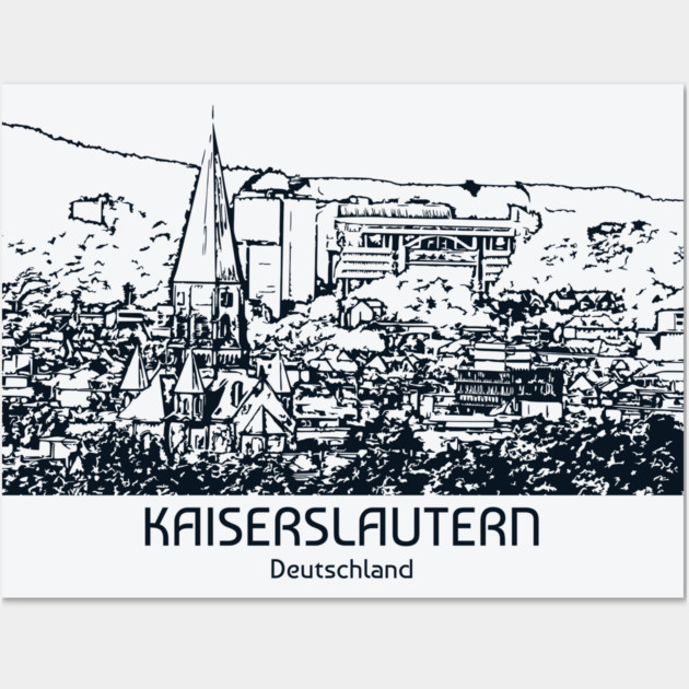Kaiserslautern - Deutschland Wall Art by Lakeric