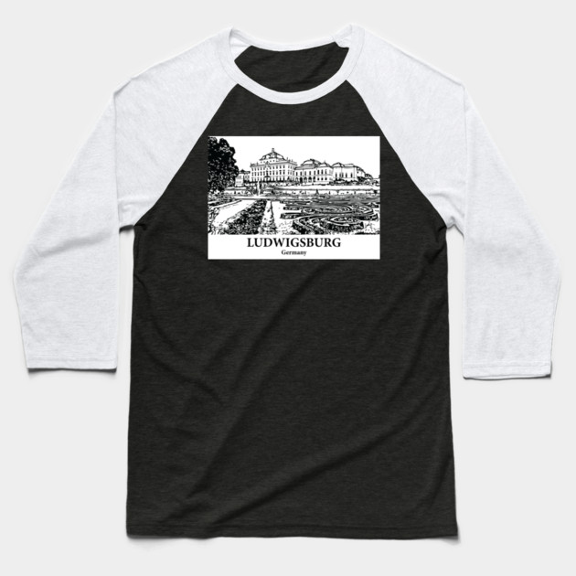 Ludwigsburg - Germany Baseball T-Shirt by Lakeric