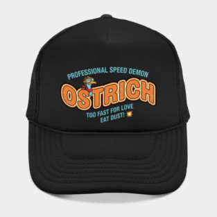 Professional Speed Demon Ostrich Hat
