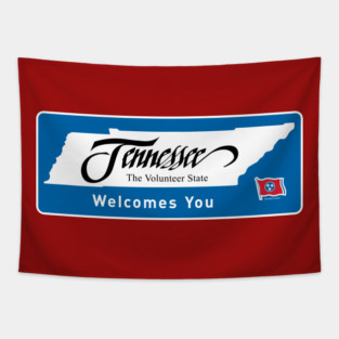Tennessee Welcomes You Tapestry