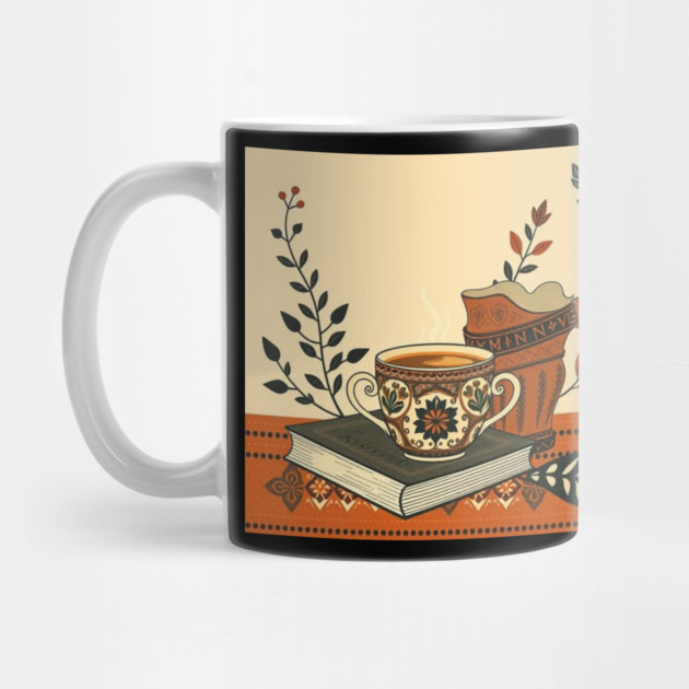 Classic Novels and Cappuccino coffee by SR8891