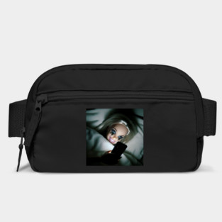 Creepy Doll at Midnight – Horror Aesthetic Art Meme Bag