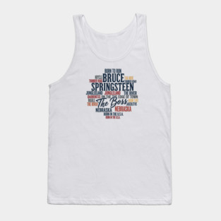 Bruce-Springsteen Tank Top