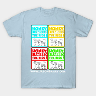 Honey, I Raised The Kids Podcast Warhol Design T-Shirt