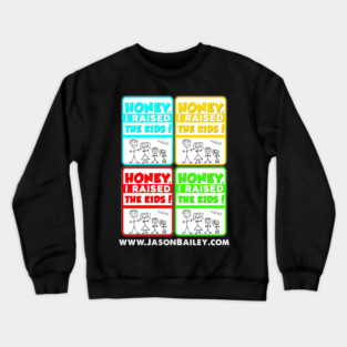 Honey, I Raised The Kids Podcast Warhol Design Crewneck Sweatshirt