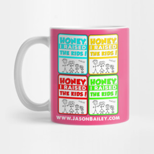Honey, I Raised The Kids Podcast Warhol Design Mug