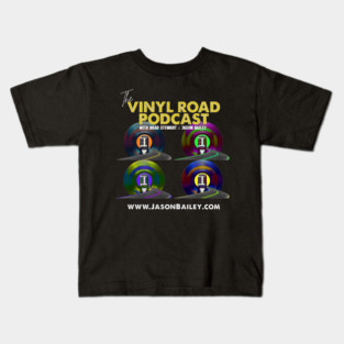 The Vinyl Road Podcast Warhol Design Kids T-Shirt