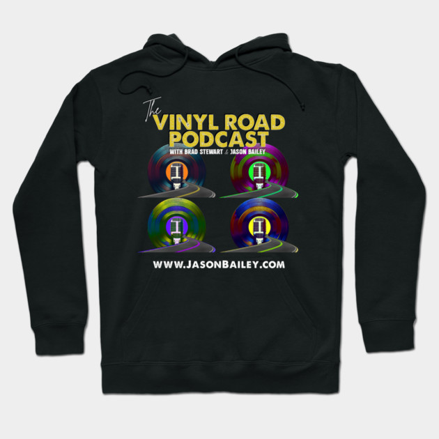 The Vinyl Road Podcast Warhol Design Hoodie by BPX (Bailey Podcast XChange) Merch