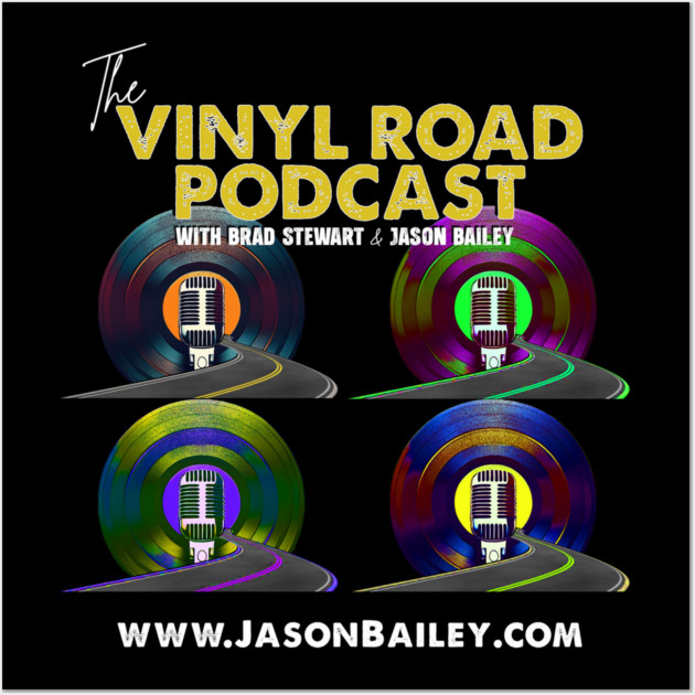 The Vinyl Road Podcast Warhol Design Wall Art by BPX (Bailey Podcast XChange) Merch
