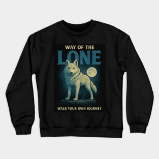 Wolf - Way of the Lone Crewneck Sweatshirt