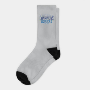 LA Dodgers Champs Socks