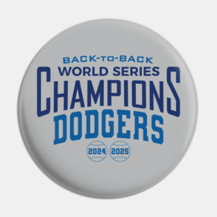 LA Dodgers Champs Pin