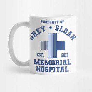 Property of Grey + Sloan Memorial Hospital Mug