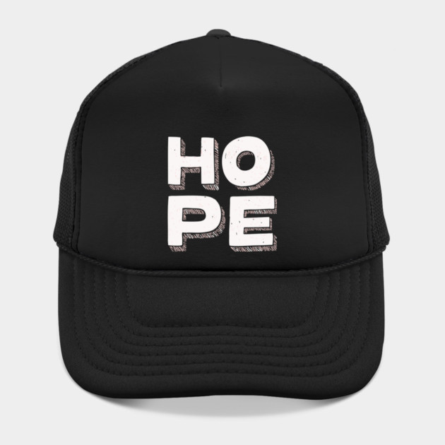 Hope Bold Graphic Vintage Inspirational Typography by TuncGK