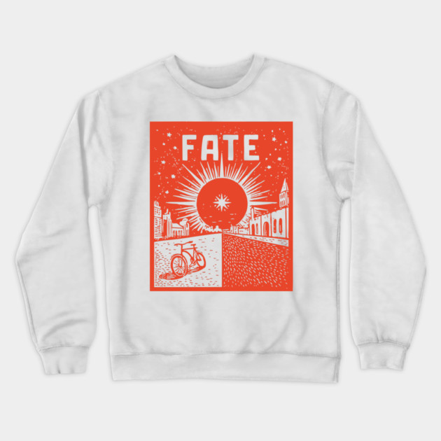 Fate Propaganda Poster Vintage WPA Style Art Crewneck Sweatshirt by TuncGK