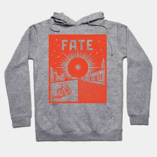 Fate Propaganda Poster Vintage WPA Style Art Hoodie by TuncGK