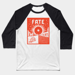 Fate Propaganda Poster Vintage WPA Style Art Baseball T-Shirt