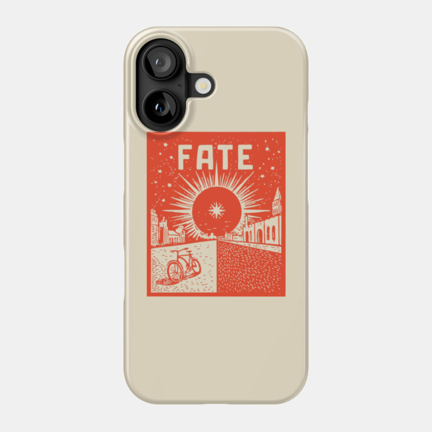 Fate Propaganda Poster Vintage WPA Style Art Phone Case by TuncGK
