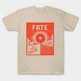 Fate Propaganda Poster Vintage WPA Style Art T-Shirt