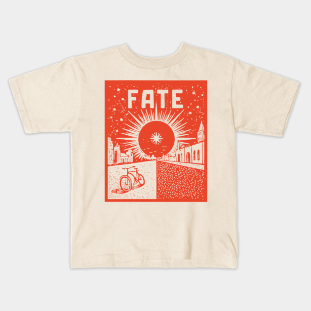 Fate Propaganda Poster Vintage WPA Style Art Kids T-Shirt by TuncGK