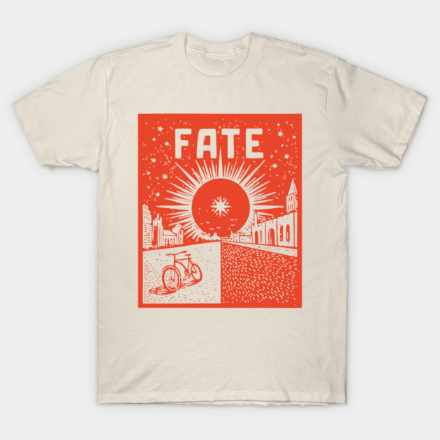 Fate Propaganda Poster Vintage WPA Style Art T-Shirt by TuncGK