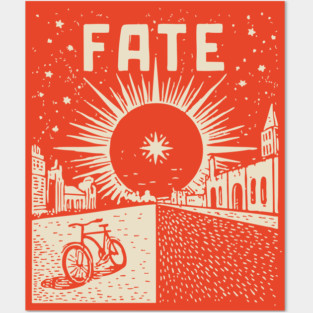 Fate Propaganda Poster Vintage WPA Style Art Posters and Art