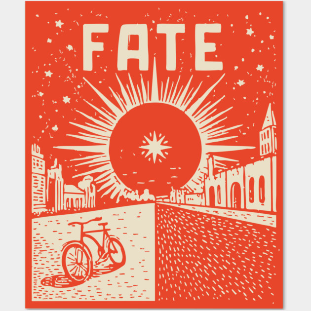 Fate Propaganda Poster Vintage WPA Style Art Wall Art by TuncGK
