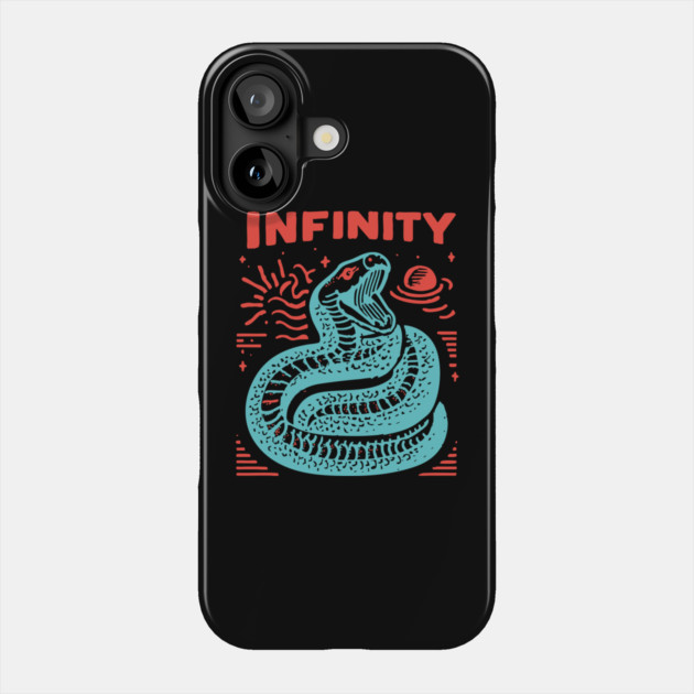 Infinity Snake Ouroboros Mythological Tattoo Art Phone Case by TuncGK