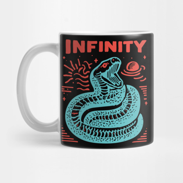 Infinity Snake Ouroboros Mythological Tattoo Art by TuncGK