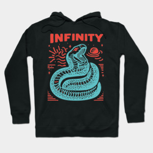 Infinity Snake Ouroboros Mythological Tattoo Art Hoodie