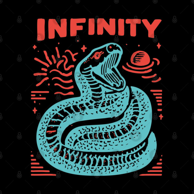 Infinity Snake Ouroboros Mythological Tattoo Art by TuncGK