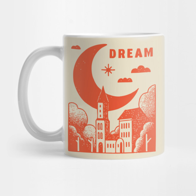 Urban Dreamer Crescent Moon Lo-fi Aesthetic by TuncGK