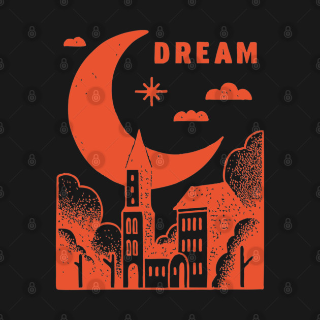 Urban Dreamer Crescent Moon Lo-fi Aesthetic by TuncGK