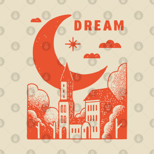 Urban Dreamer Crescent Moon Lo-fi Aesthetic by TuncGK