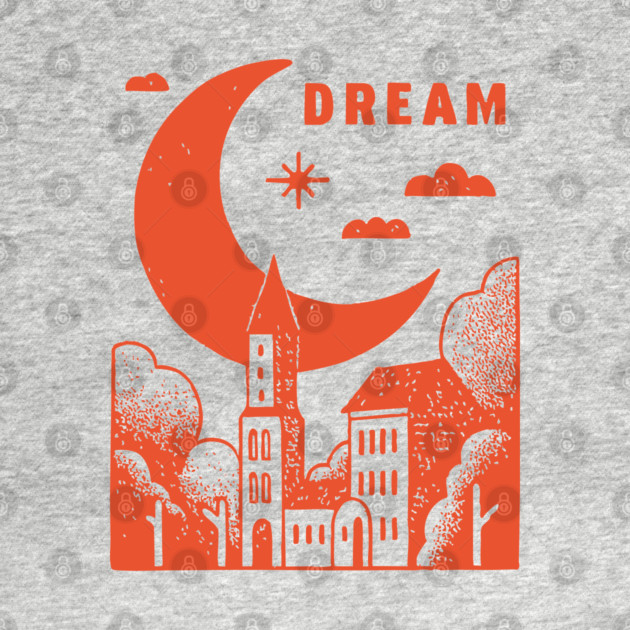 Urban Dreamer Crescent Moon Lo-fi Aesthetic by TuncGK