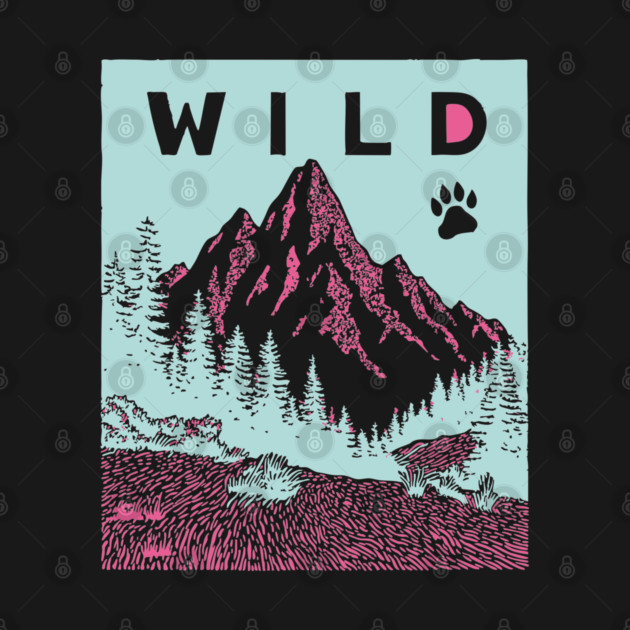 Go Wild Mountains Nature Adventure Graphic by TuncGK