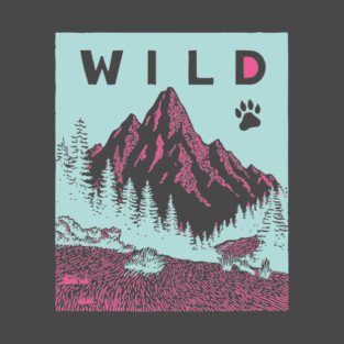 Go Wild Mountains Nature Adventure Graphic T-Shirt