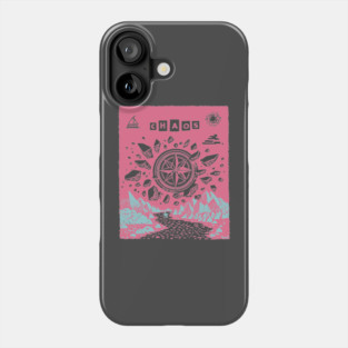 Mystical Chaos Compass Tarot Card Graphic Phone Case