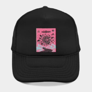 Mystical Chaos Compass Tarot Card Graphic Hat