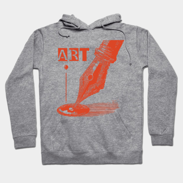Vintage Fountain Pen for Writers Dark Academia Art Hoodie by TuncGK