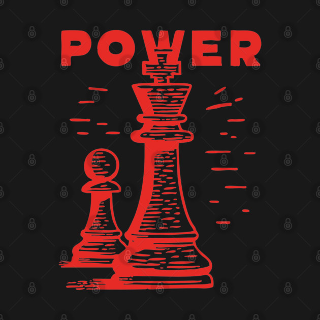 Power of the King Vintage Chess Graphic by TuncGK