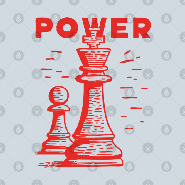 Power of the King Vintage Chess Graphic by TuncGK
