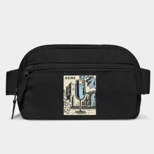 Art Deco Champagne Cocktail Vintage Poster Bag