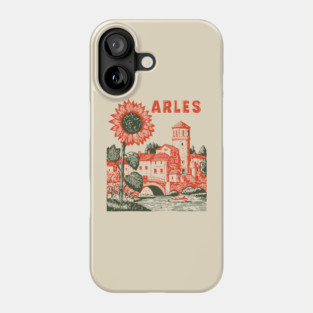 Arles Sunflower Van Gogh Style Vintage Art Phone Case