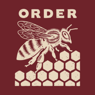 The Natural Order Bee and Honeycomb Graphic T-Shirt